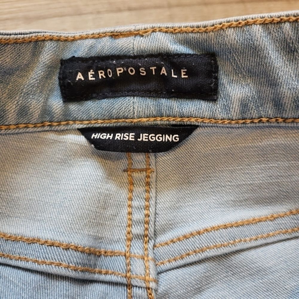 𝅺aeropostale distressed jeggings - Picture 6 of 9